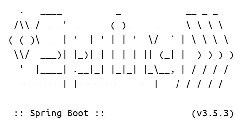 SpringBoot启动画面